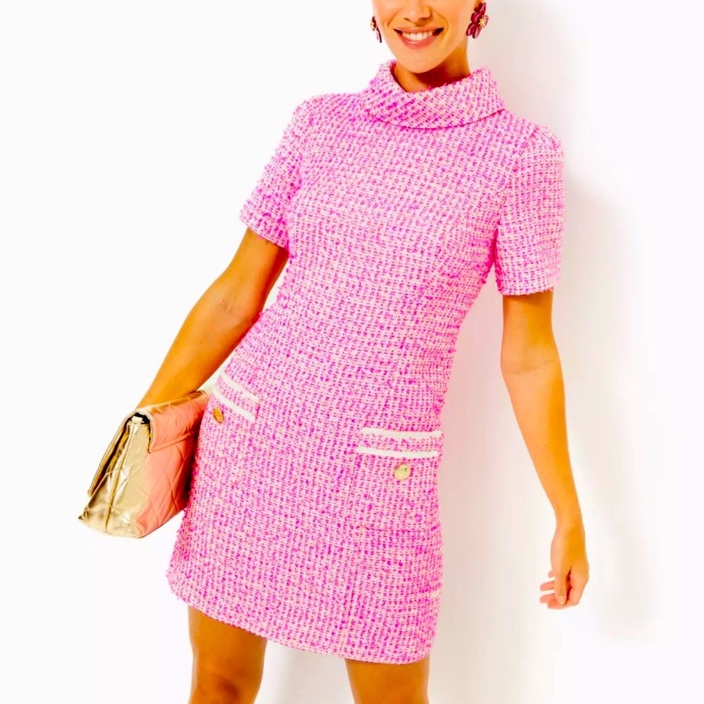 NWT Lilly Pulitzer Boucle Shift Dress - Picture 2 of 16